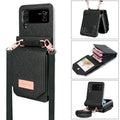 Cross-body Lanyard Flip Phone Case - Viexta