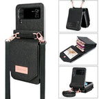 Cross-body Lanyard Flip Phone Case - Viexta
