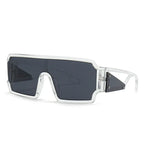 Square Fashion Large Rim Vintage Sunglasses - Viexta
