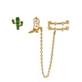 Oil Dripping Tassel Ear Clip - Viexta