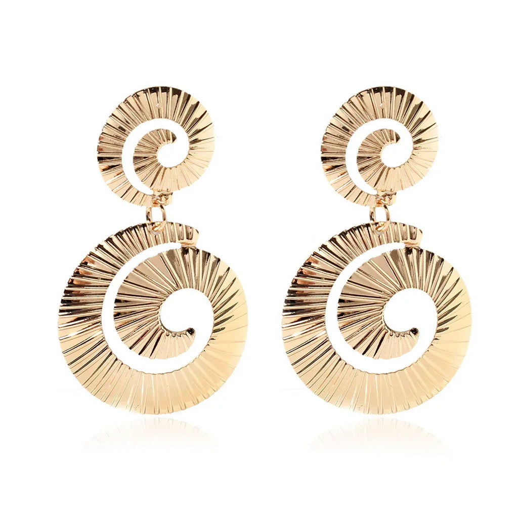 American Spiral Earrings - Viexta