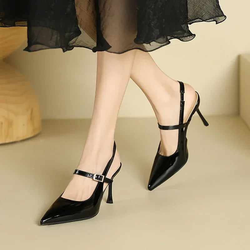 French Hollow High Heels - Viexta