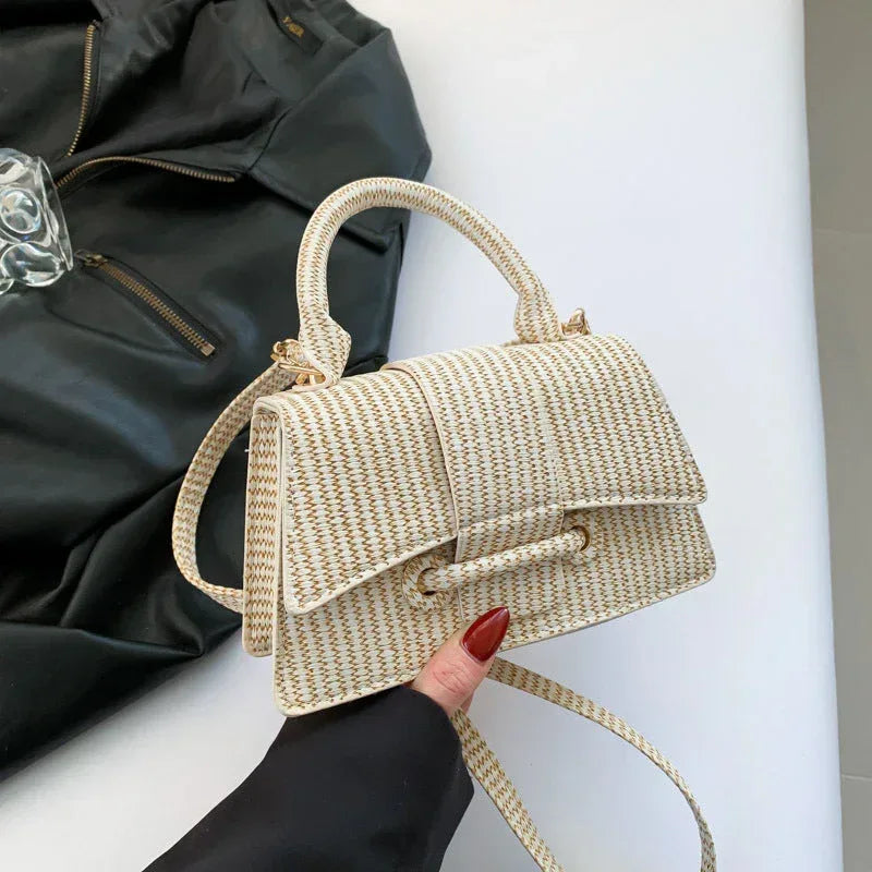 French Fashion Casual Simple Western Style Simple Fashion Shoulder Messenger Bag - Viexta