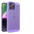 Mesh Breathable Heat Dissipation Metal Frame IPhone Case - Viexta
