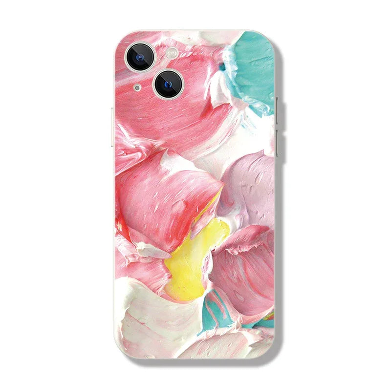 Oil Painting Flowers iPhone Case - Viexta