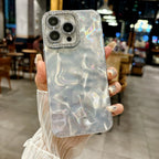Silver Water Ripple iPhone Case - Viexta