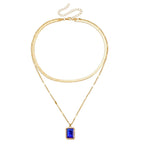 Snake Collar-Bone Double-layer Clavicle Chain - Viexta
