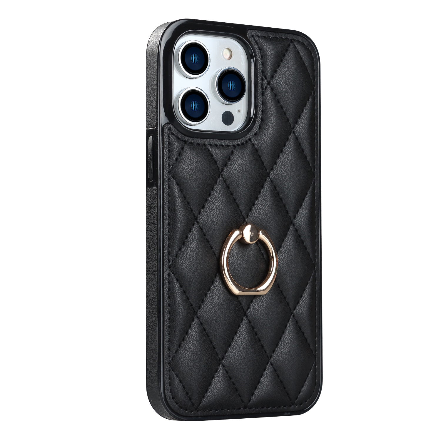 diamond-bracket-leather-iphone-case