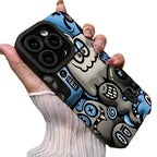 Little Monster Graffiti iPhone Case - Viexta