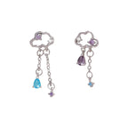 Hollow Cloud Tassel Stud Earrings For Women - Viexta
