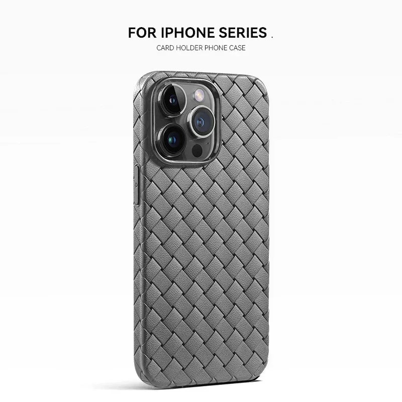 Woven Pattern Heat Dissipation resistant Protective Cover for IPhone - Viexta