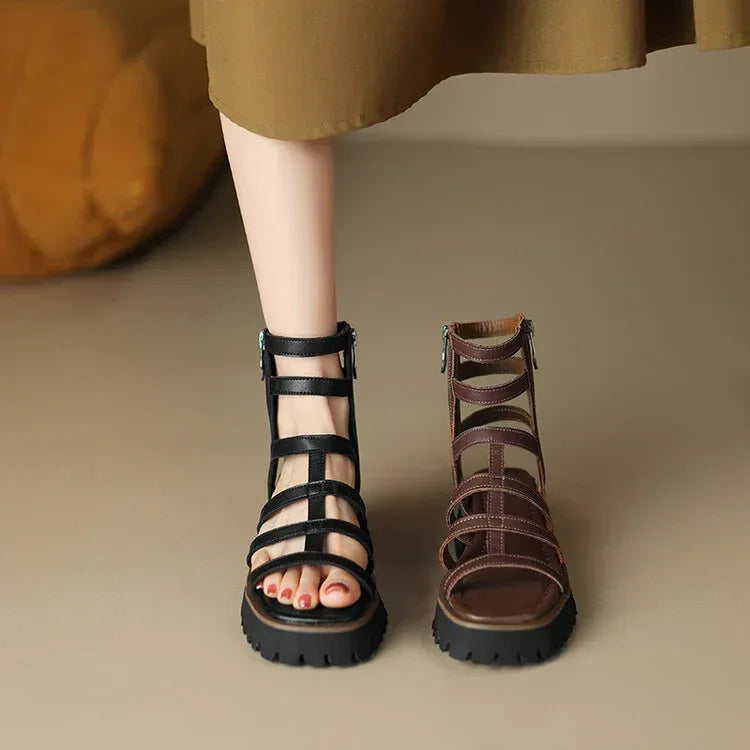 Retro Casual Women's Sandals - Viexta