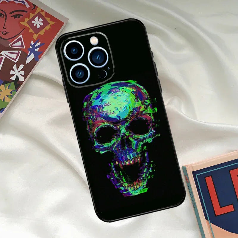 Ghost Skull iPhone Case - Viexta