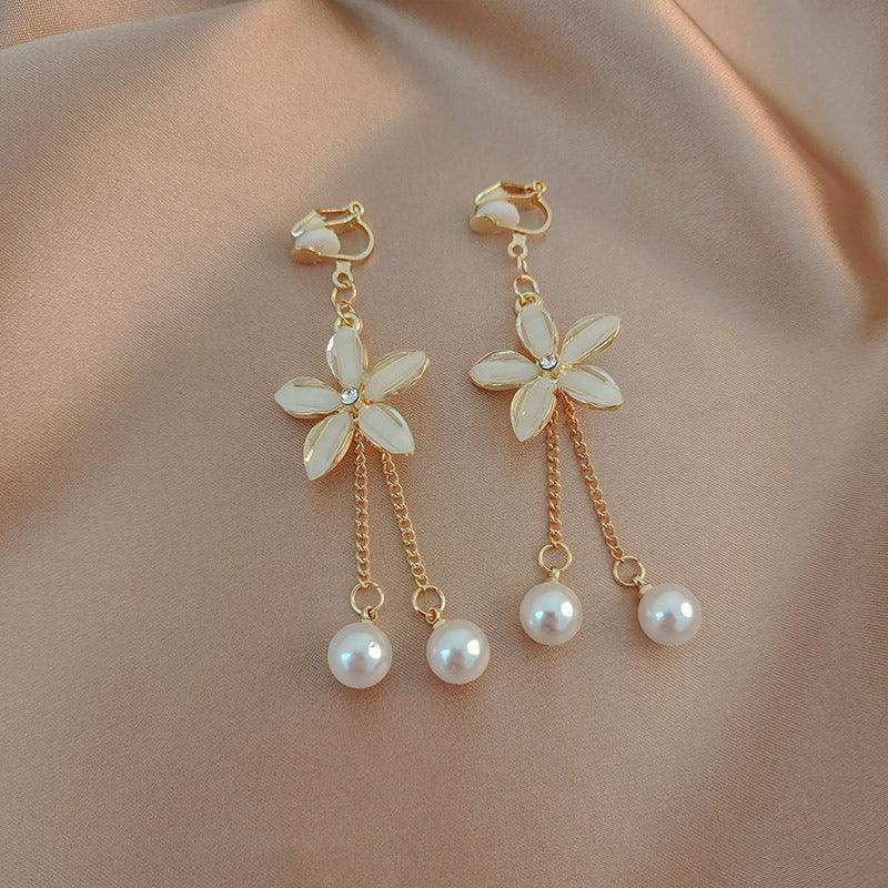 High-grade Pearl Ear Clip Without Pierced Ears - Viexta