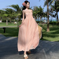 Halter Long Dress - Viexta