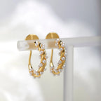 Pearl Coil Earring - Viexta