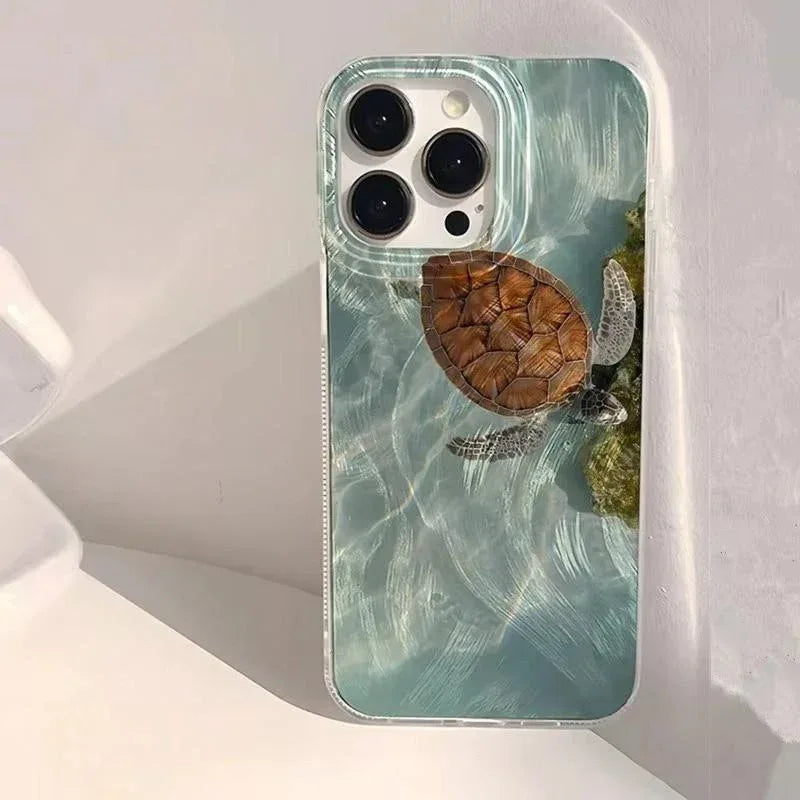 Shell Starfish Turtle iPhone Case - Viexta