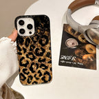 Leopard Print Drop-resistant iPhone Case