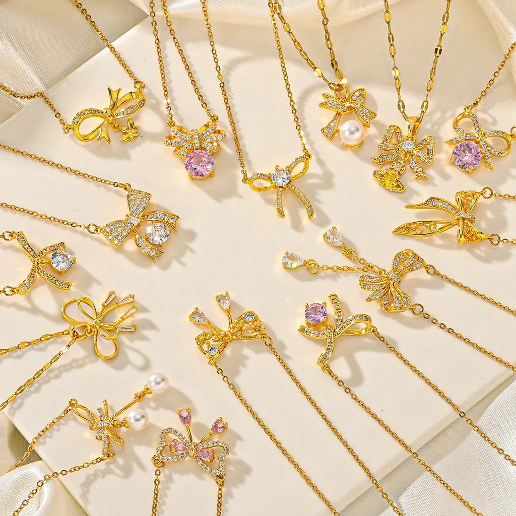 Bow Gang Drill Necklace - Viexta