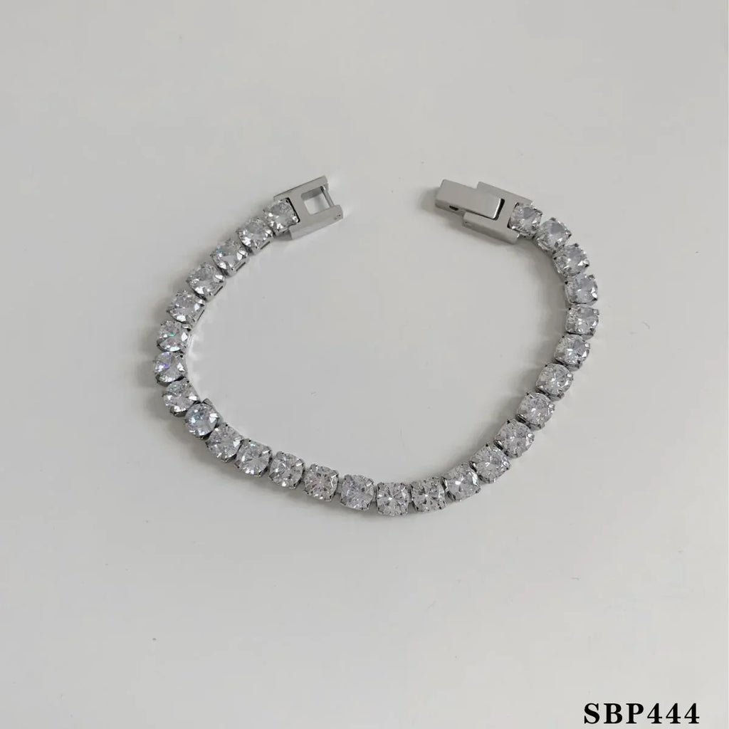 Crystal Heart Adjustable Infinite Bracelet - Viexta