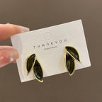 Leaf-shaped Earring
