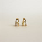 Stainless Steel Court Queens Earrings
