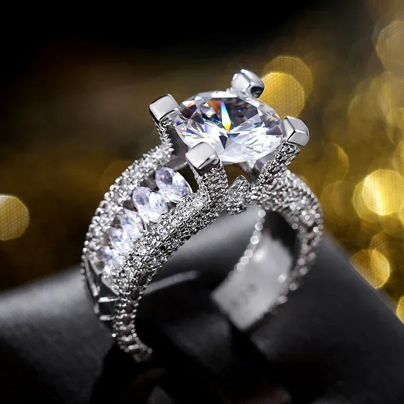 Fashion Zircon Ring - Viexta