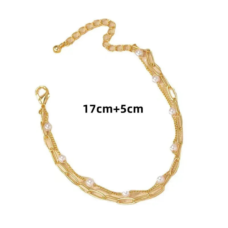 Double-layer Pearl Bracelet - Viexta