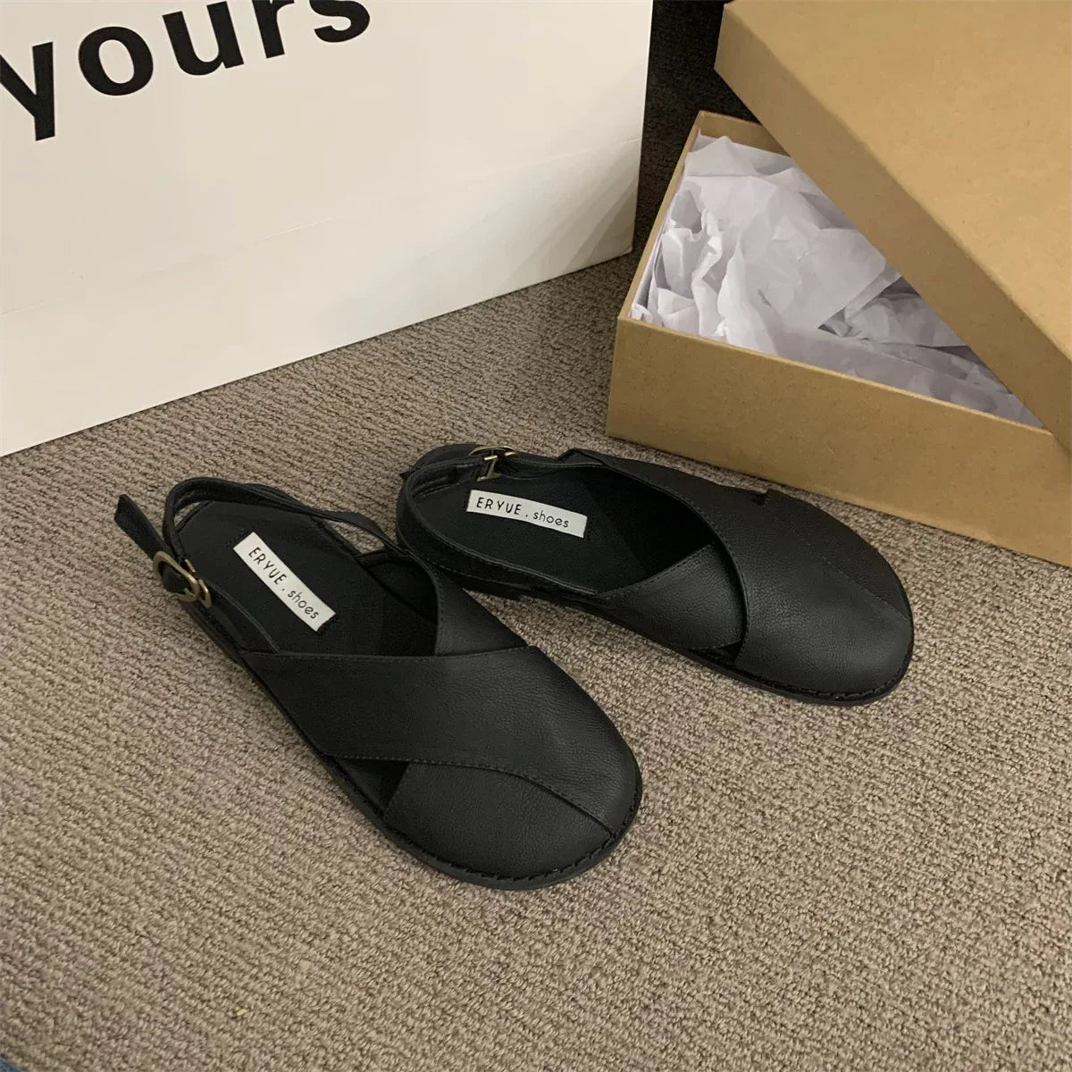 Retro Mori Style Fairy Casual Flat - Viexta
