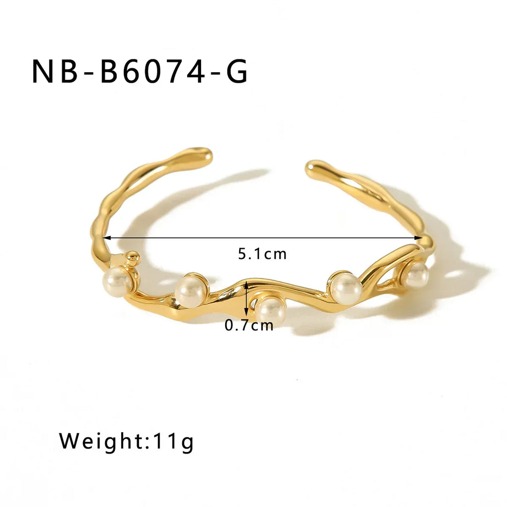zircon-titanium-steel-electroplated-bracelet - Viexta