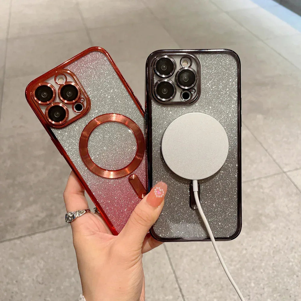 Electroplating Magnetic iPhone Protective Cover - Viexta