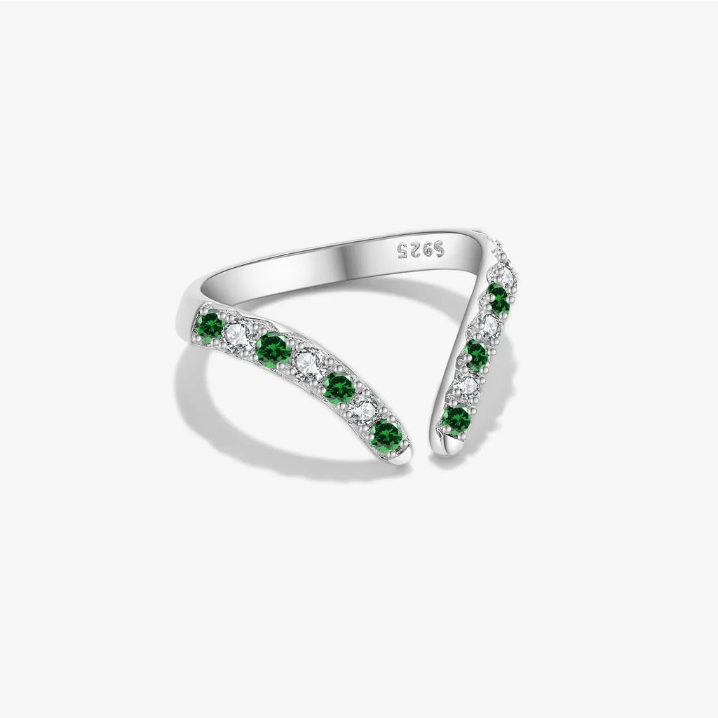 S925 Sterling Silver Open Adjustable Ring - Viexta