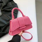 French Fashion Casual Simple Western Style Simple Fashion Shoulder Messenger Bag - Viexta
