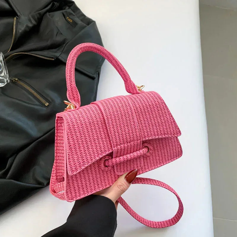 French Fashion Casual Simple Western Style Simple Fashion Shoulder Messenger Bag - Viexta