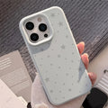 Minimally Designed Ins Grey Star Silicone iPhone Case - Viexta
