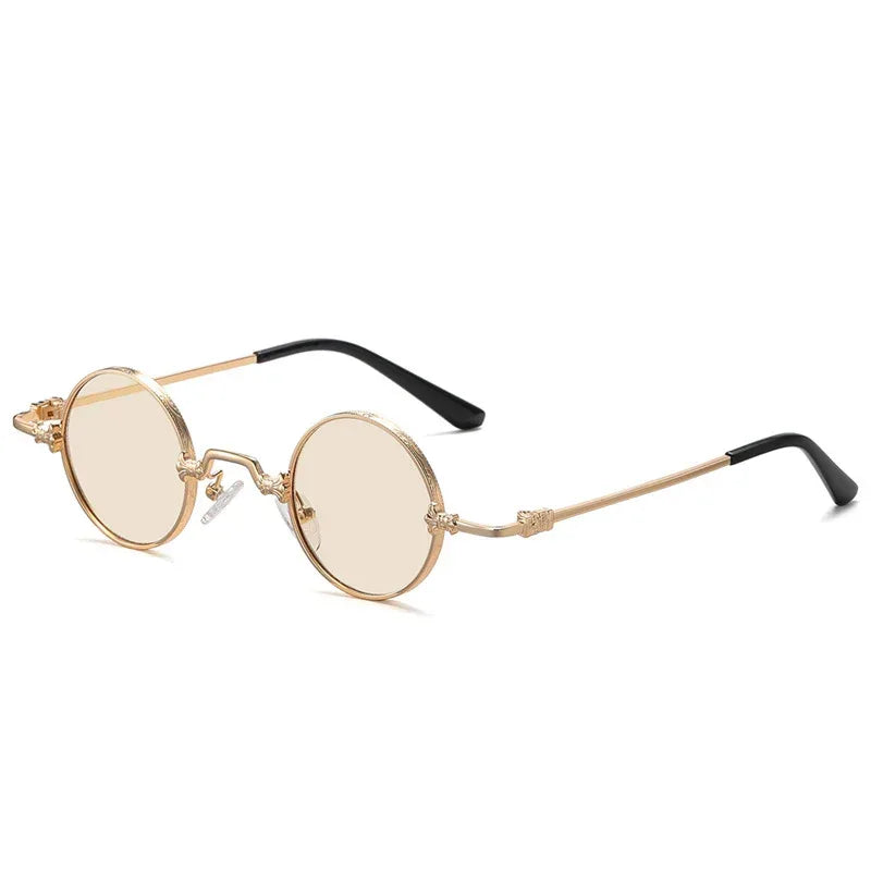 European And American Retro Round Sunglasses - Viexta