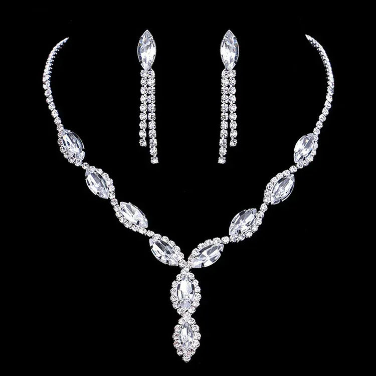Zircon Water Drop Necklace - Viexta