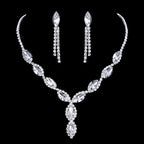 Zircon Water Drop Necklace - Viexta