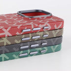 Fiber Texture Ultra-thin Metal iPhone Case