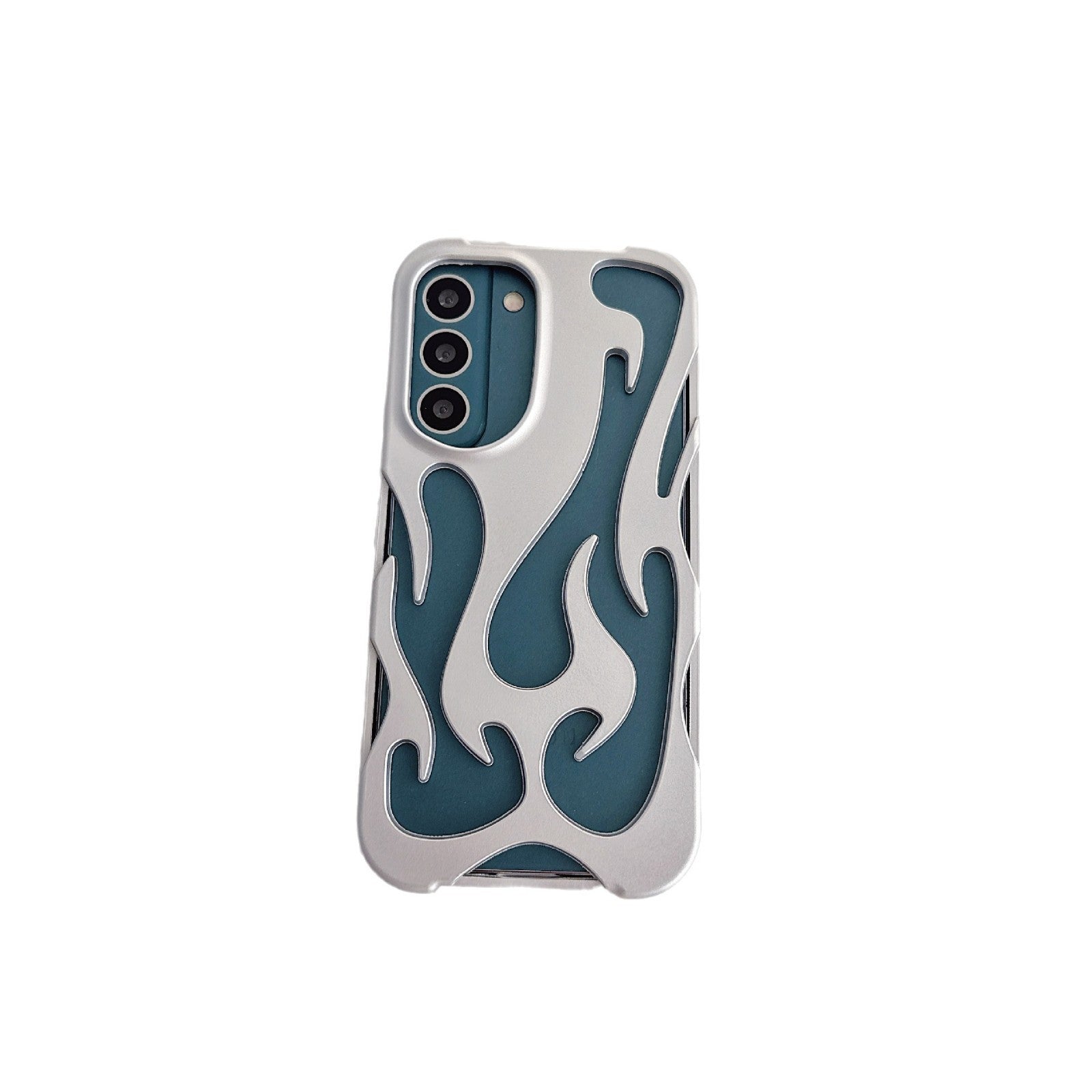 Hollow Flame Pattern Samsung Heat Dissipation Protective Cover