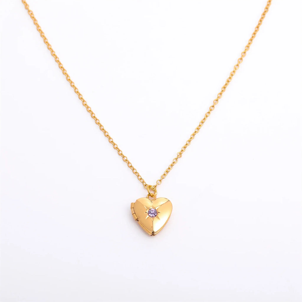 Heart Titanium Steel Necklace - Viexta