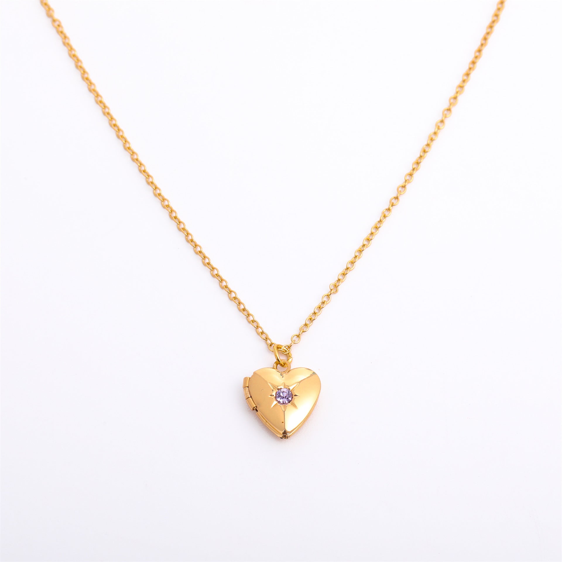Heart Titanium Steel Necklace