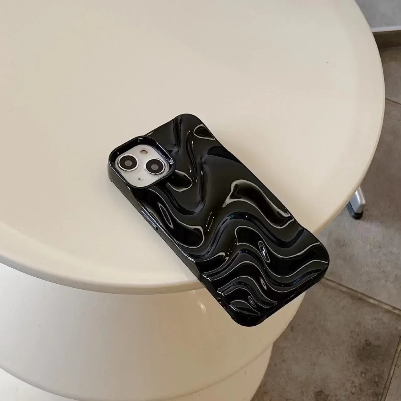 Three-dimensional Pleated Water Ripple IPhone Case - Viexta