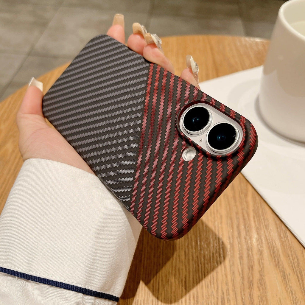 Carbon Fiber Magnetic iPhone Case - Viexta
