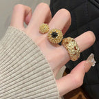 Black Agate Ring - Viexta