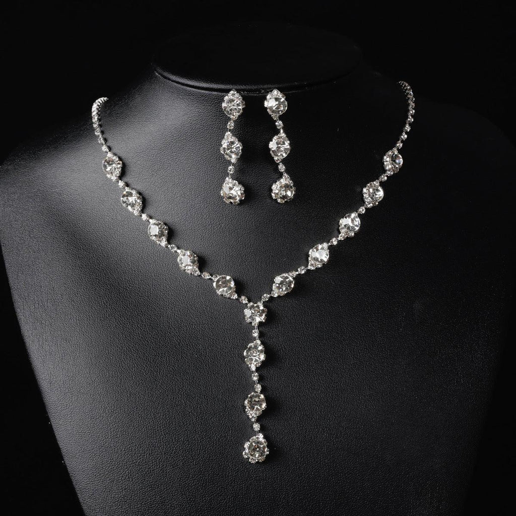 Zircon Water Drop Necklace - Viexta