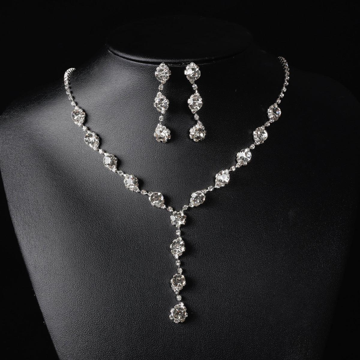 Zircon Water Drop Necklace - Viexta