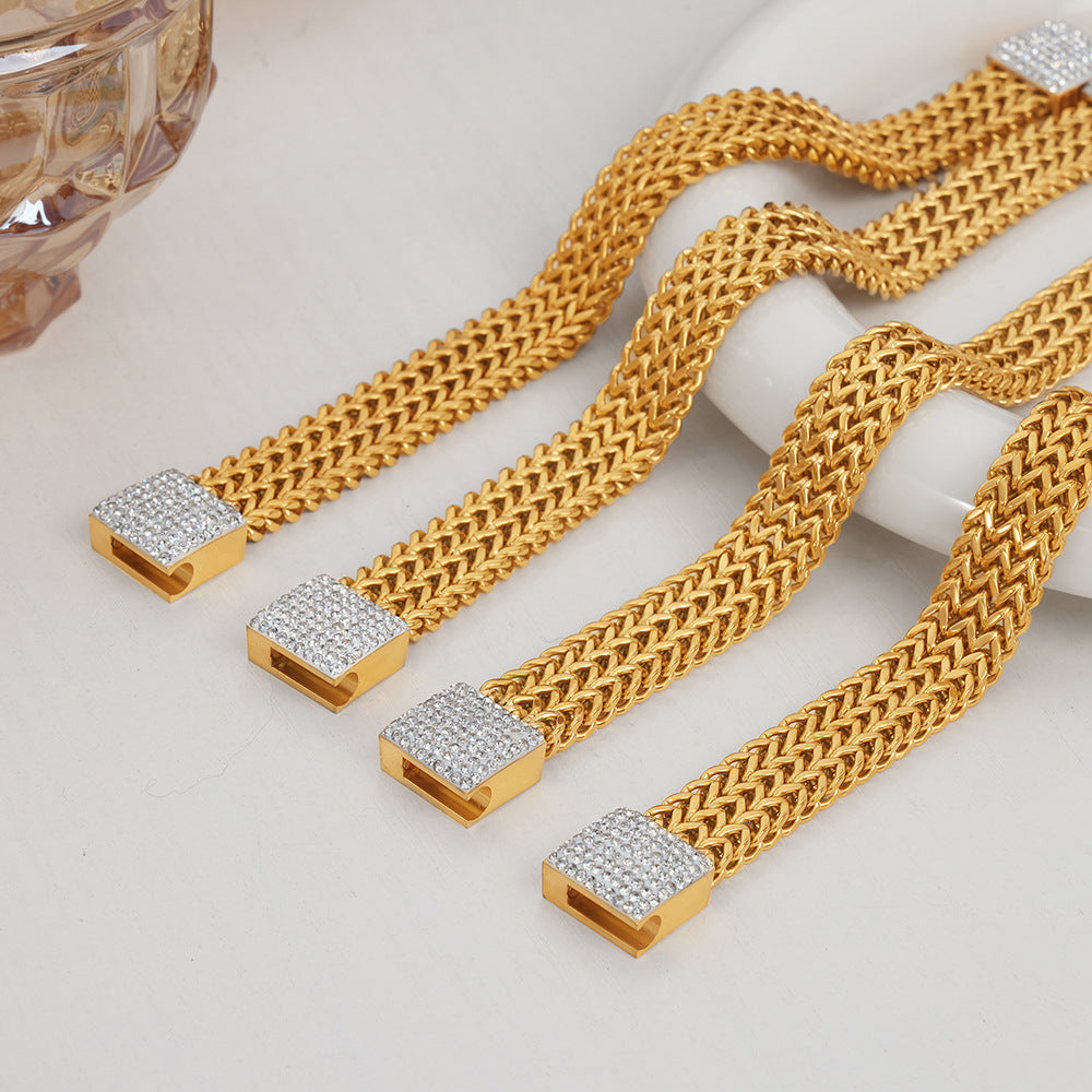 Gold-plated Watch Chain