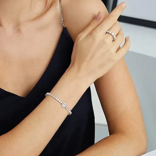 Classic 18K Tennis Bracelet - Viexta