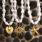 Ocean Series Baroque Shell Necklace - Viexta